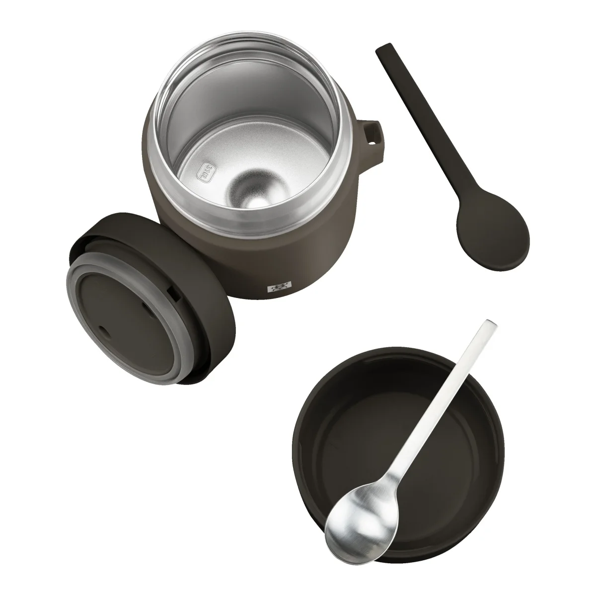 Zwilling Thermo+ Isoleerfles voor maaltijd 600 ml - chocolate grey - Afbeelding 4