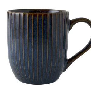 Dutch Rose Sapphire Set 4 Mini mugs Blauw 26 cl. Blauw Aardewerk