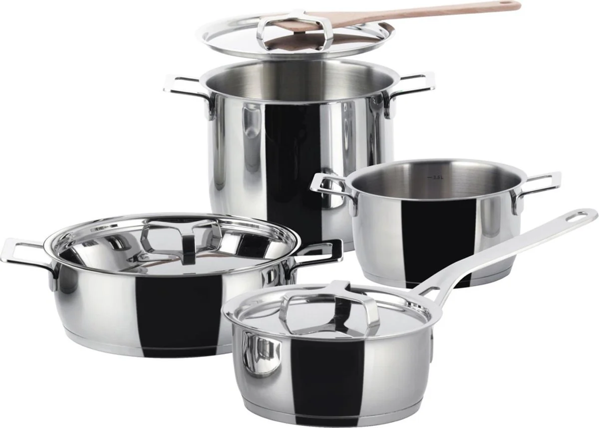 Alessi Pots&Pans Set 7 Pcs.