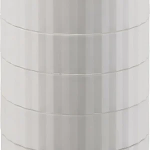 Alessi Plissé Koffiecapsulehouder Wit