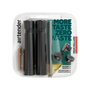 Airtender Wine Lovers Pack - Vacuum pomp met 3 vacuum stop