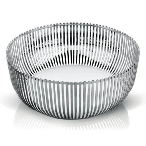 Alessi Fruit Bowl In Steel